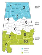 ARWA Scholarship Map