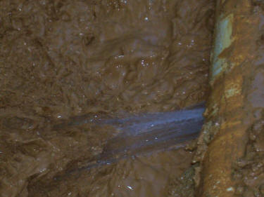 Harrisburg Water Authority 100 Gallon per minute leak.